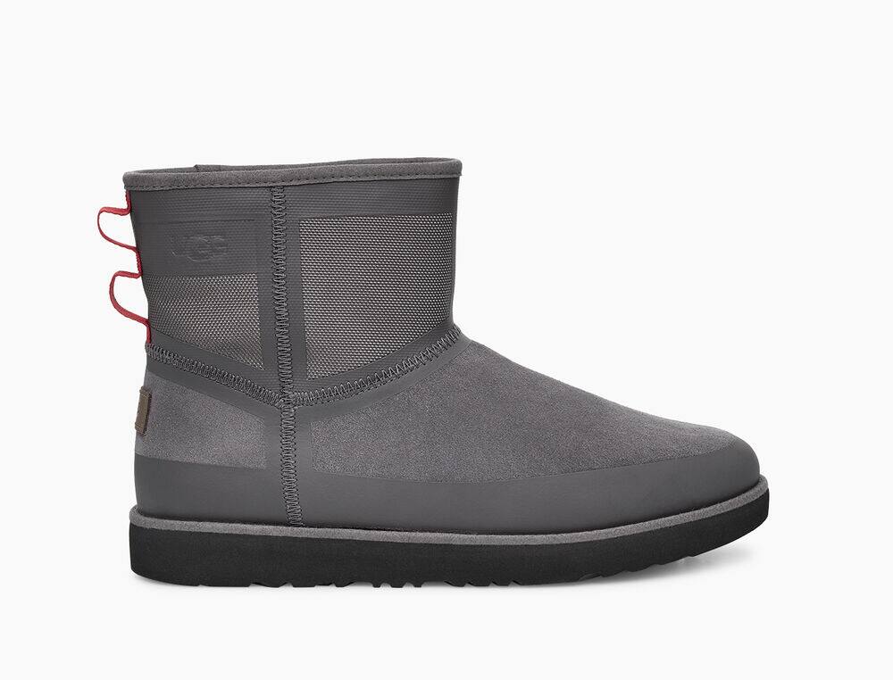 UGG Classic Mini Urban Tech Weather Stövlar Herr Charcoal/MörkGrå - VZ8BT